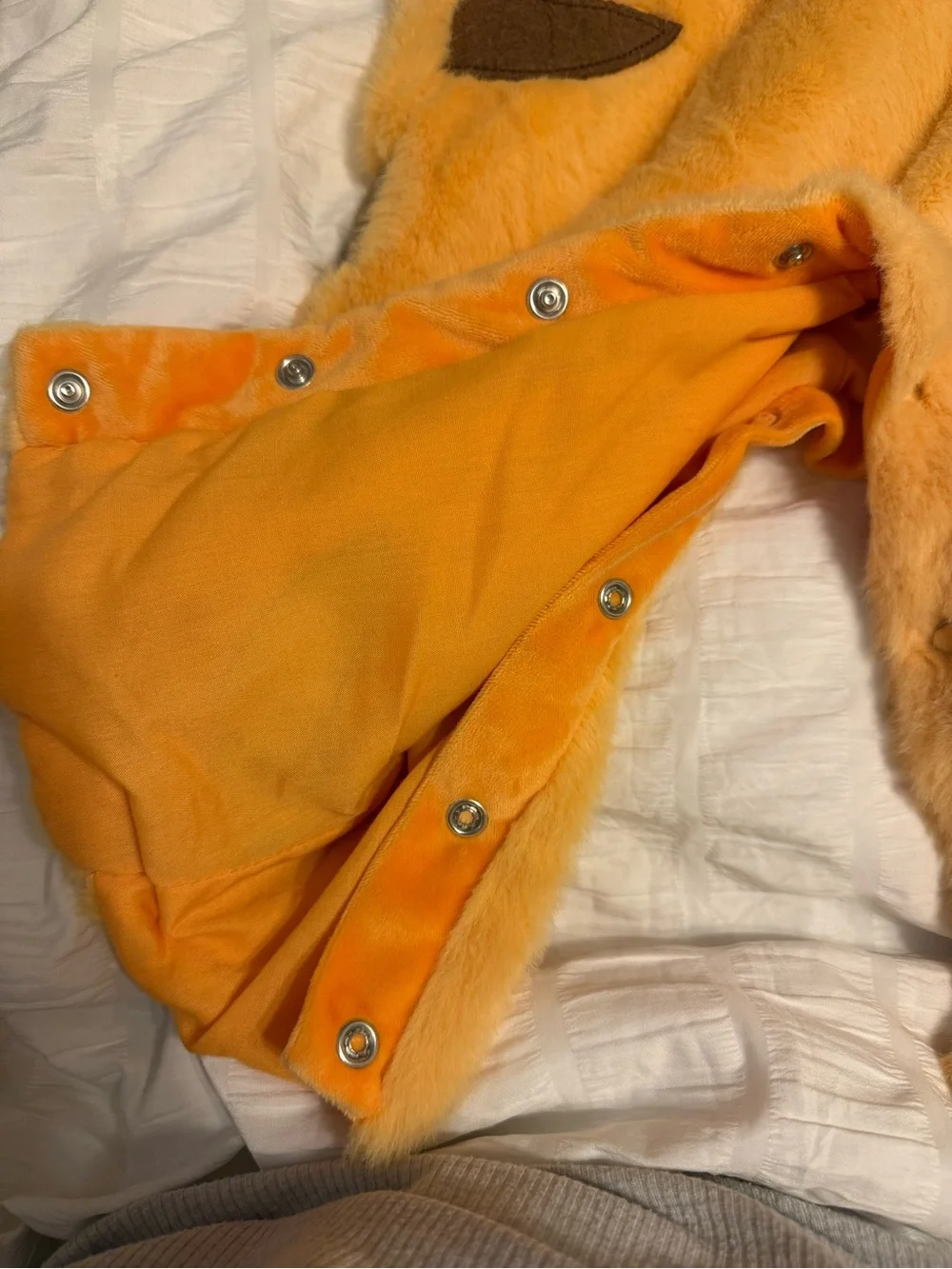 Pottery Barn Kids Orange and Yellow Tigger Plush Hooded Toy